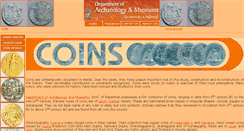 Desktop Screenshot of ancientcoins.rajasthan.gov.in